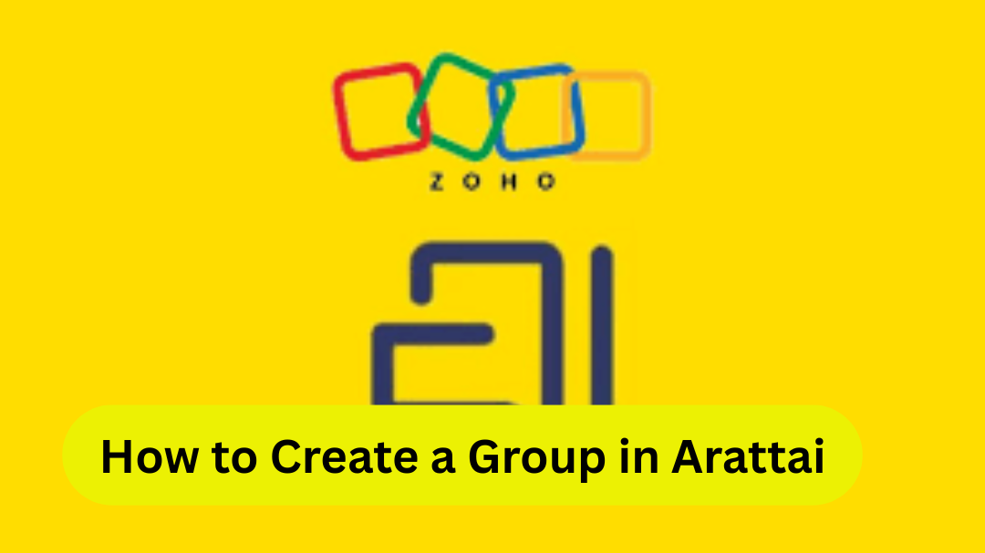 How to Create a Group in Arattai