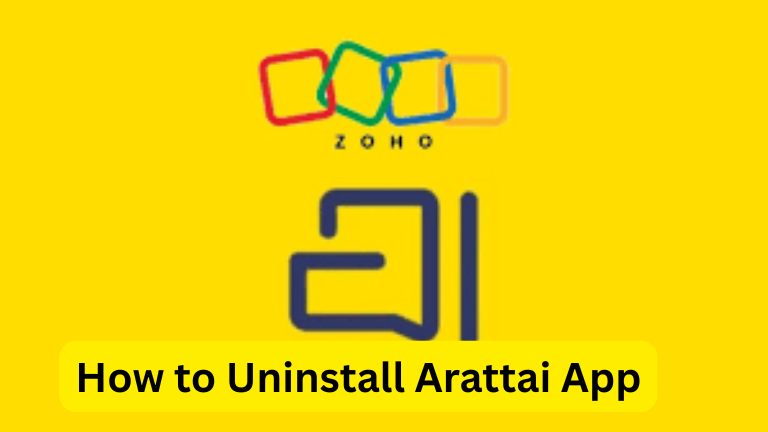How to Uninstall Arattai App
