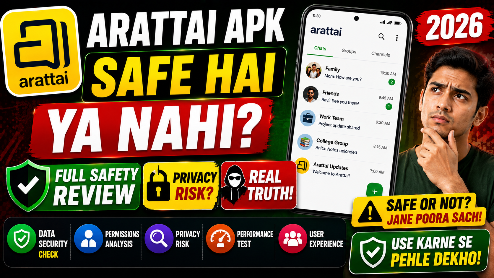Arattai APK Safe Hai Ya Nahi 2026