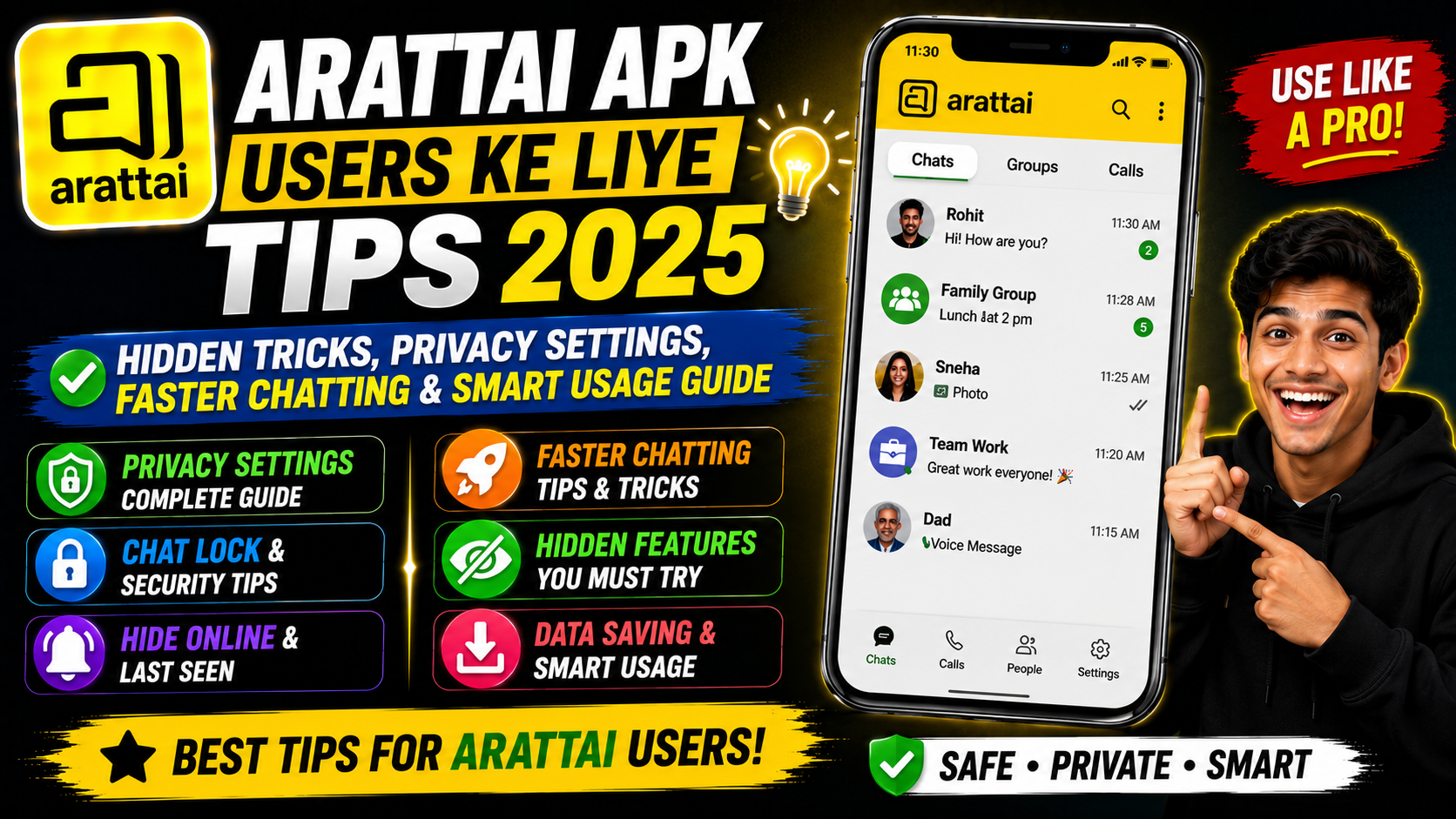 Arattai APK Users Ke Liye Tips 2025